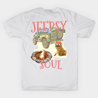 Jeepy Soul Pomeranian T-Shirt